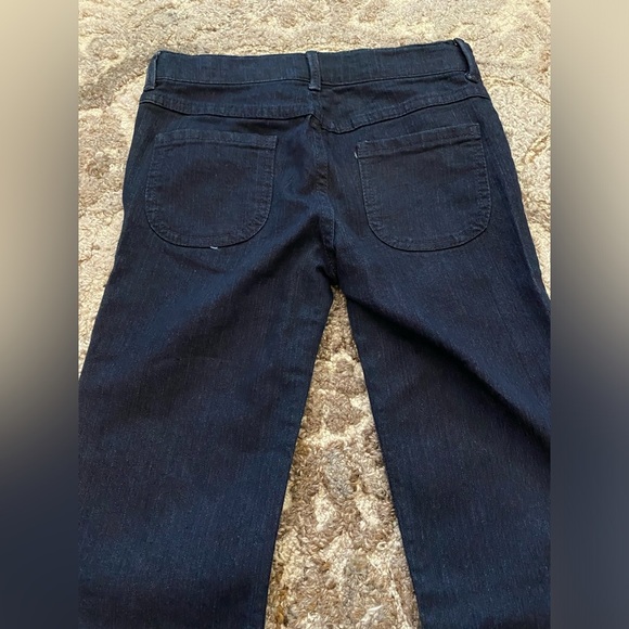 Gymboree Girls Jeans Size 12 New Zipper Dark Wash Denim School Pockets Straight - Picture 7 of 7